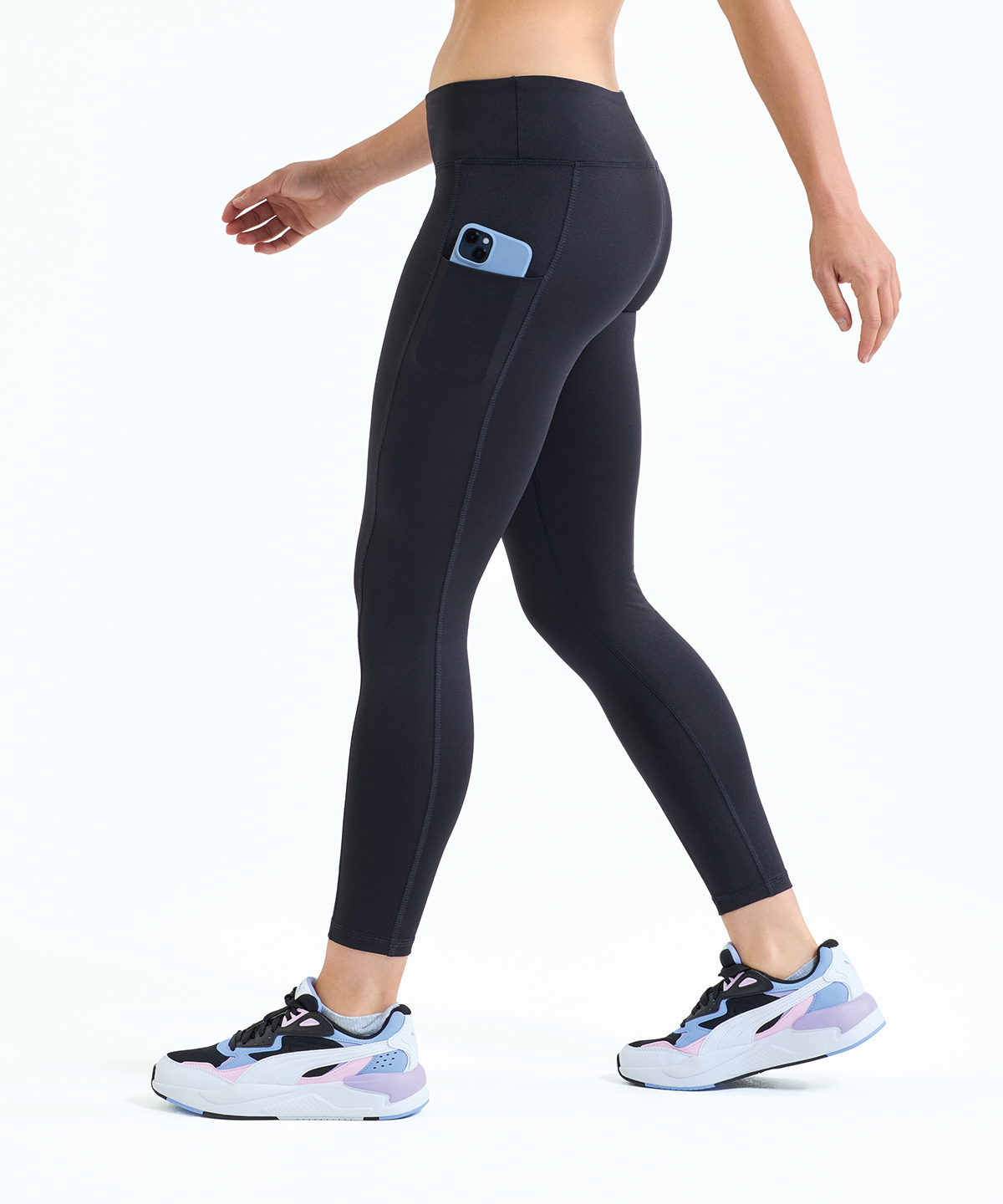 Women's TriDri® performance leggings with pockets bedrucken oder besticken lassen – Produktansicht 3