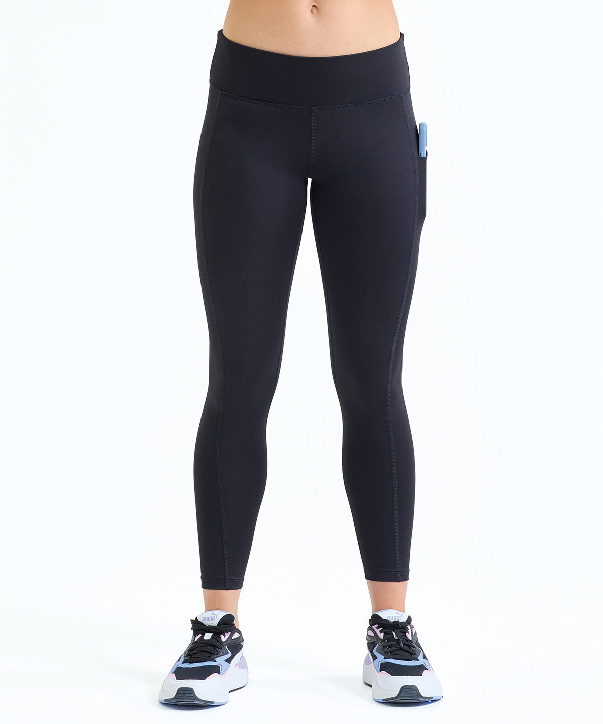 Women's TriDri® performance leggings with pockets bedrucken oder besticken lassen – Produktansicht 2